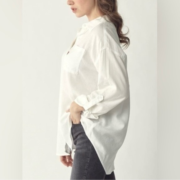 Risen Los Angeles Linen Blend Relaxed Fit Shirt - Picture 3 of 10